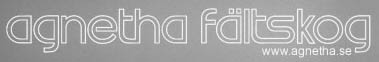 The official Agnetha F�ltskog website
